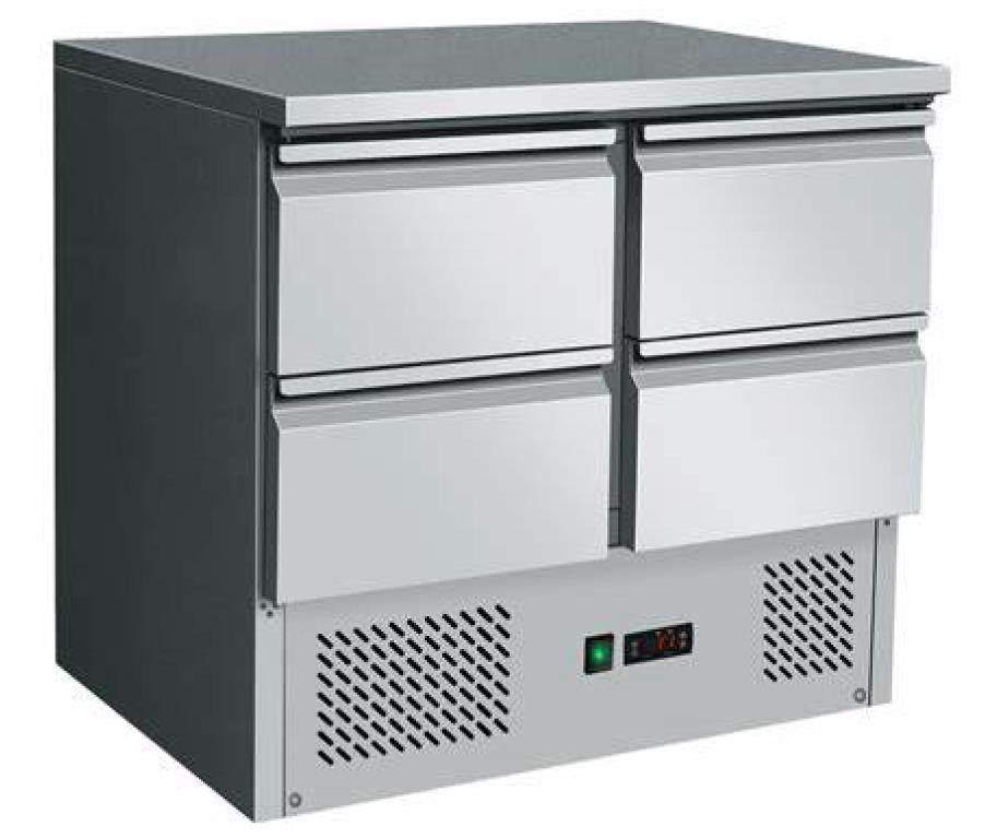 CNJT commercial refrigerator saladette counter